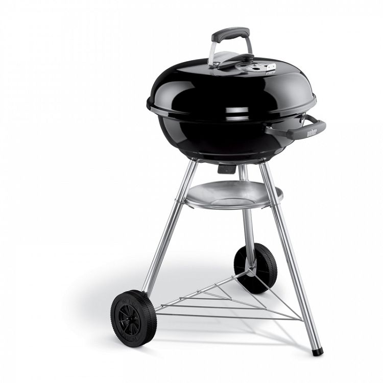 Ψησταριά Κάρβουνου Weber Compact Kettle 47 εκ. Μαύρο - 1221004