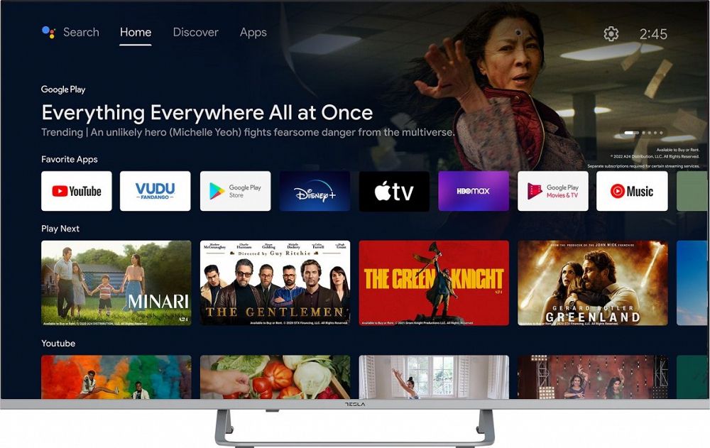 TV Tesla 65E635SUS 65'' Smart 4K