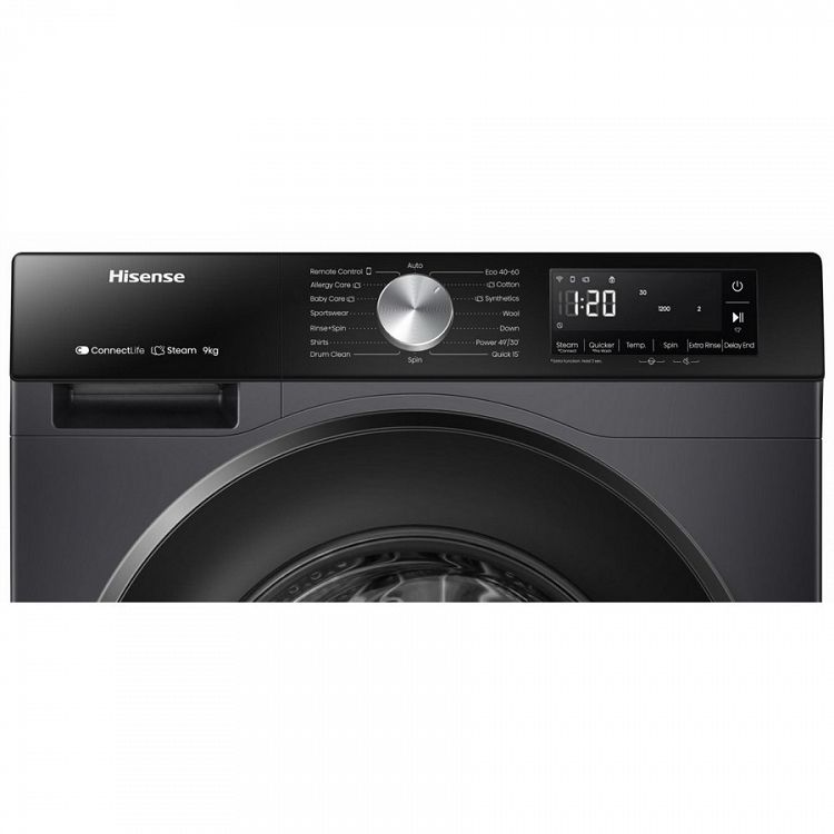 Πλυντήριο Ρούχων Hisense WF3S9043BB3 9 kg A