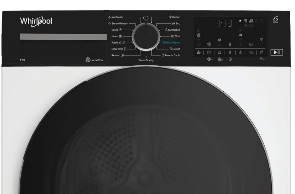 Στεγνωτήριο Ρούχων Whirlpool WPC8WBSEE 8kg με Αντλία Θερμότητας