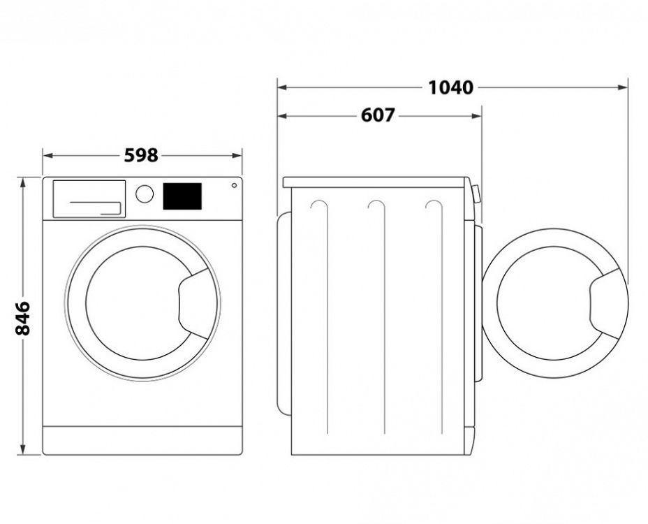 Στεγνωτήριο Ρούχων Whirlpool WPC8WBSEE 8kg με Αντλία Θερμότητας