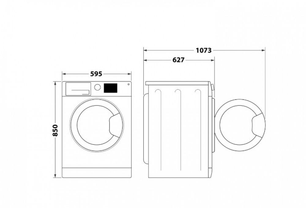 Πλυντήριο Ρούχων Whirlpool FFB 9479 BV EE 9 kg A