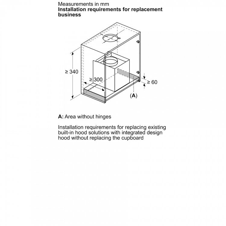 Μηχανισμός Απορρόφησης Pitsos PID6D76G Box 60cm Matt Black