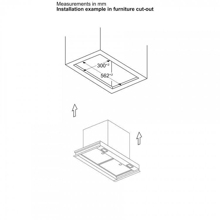 Μηχανισμός Απορρόφησης Neff D69XET2S5 60cm Μαύρος