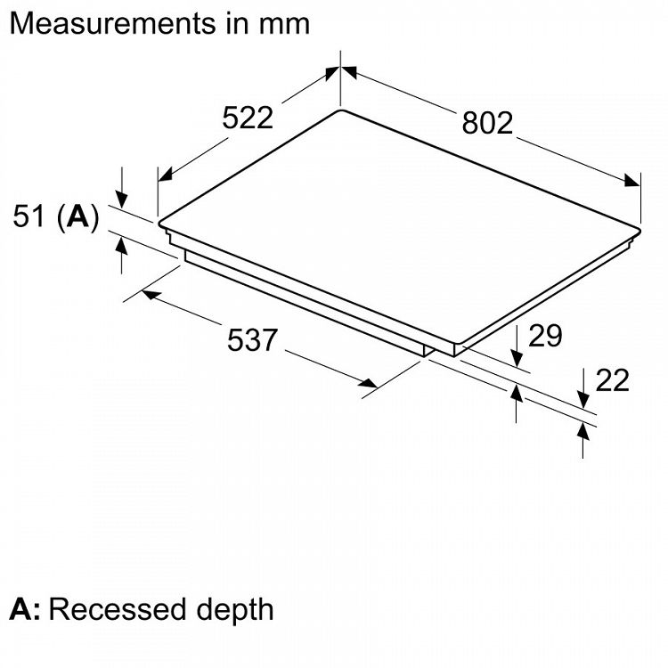 Αυτόνομες Επαγωγικές Εστίες Bosch PXY83KHC1E με Λειτουργία Κλειδώματος