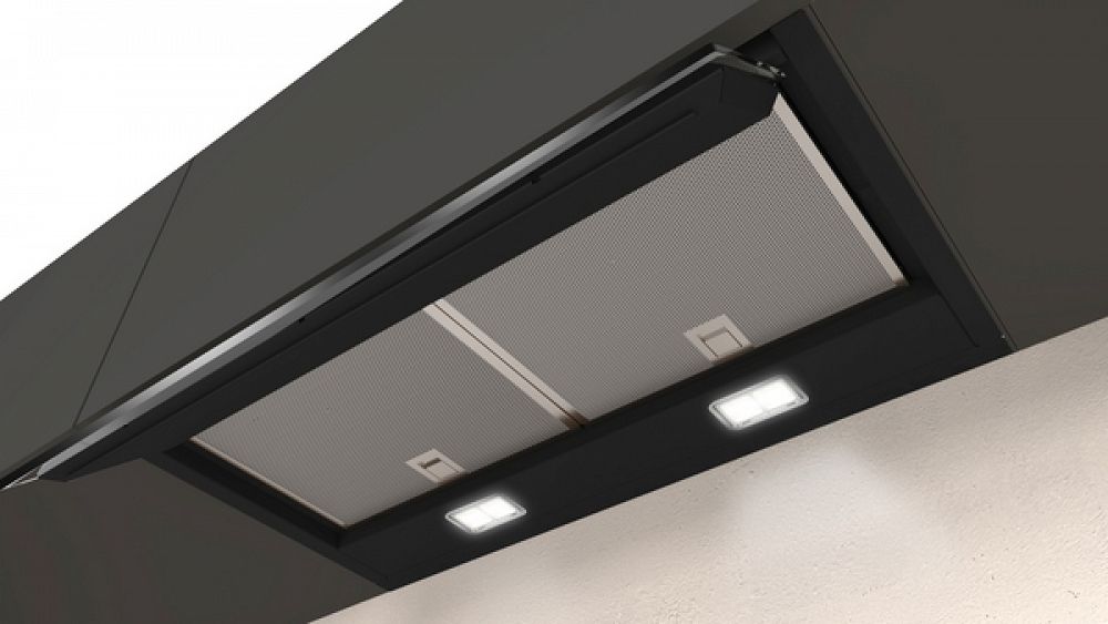 Neff D65XAM2S0 Εντοιχιζόμενος Απορροφητήρας Box 60cm Μαύρος