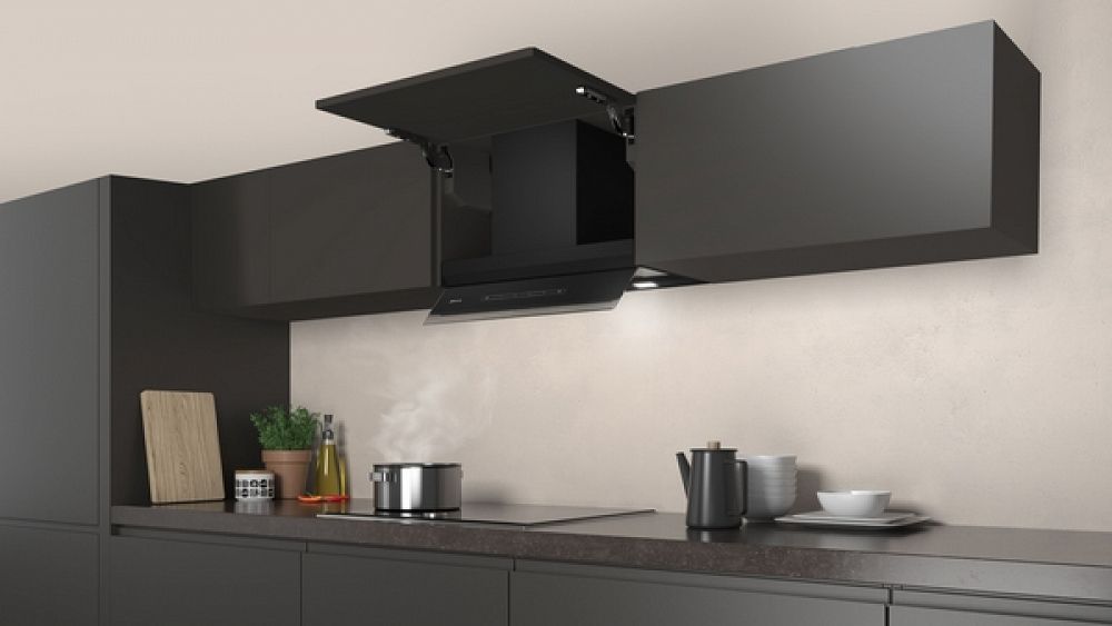 Neff D65XAM2S0 Εντοιχιζόμενος Απορροφητήρας Box 60cm Μαύρος