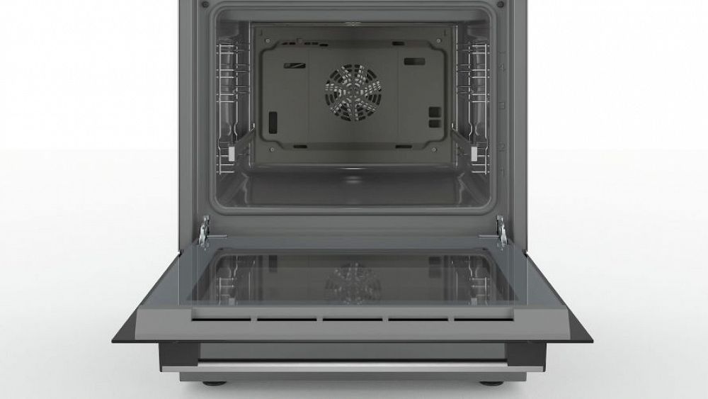 Κουζίνα Κεραμική Bosch HKR 39B150 Inox A  Εγγύηση Κατασκευαστή	5 έτη
