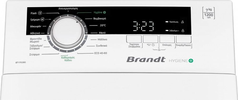 Πλυντήριο Ρούχων Brandt TL BT18038QG 8 kg C