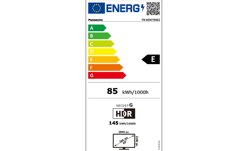 TV Panasonic TN-65W70AEZ 65'' Smart 4K