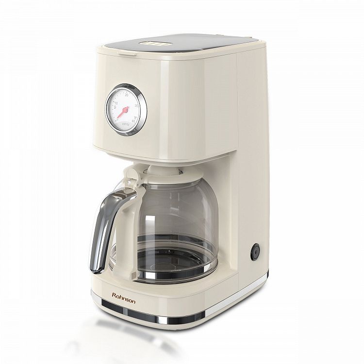 Καφετιέρα Φίλτρου Rohnson Nostalgia R-940 Cream
