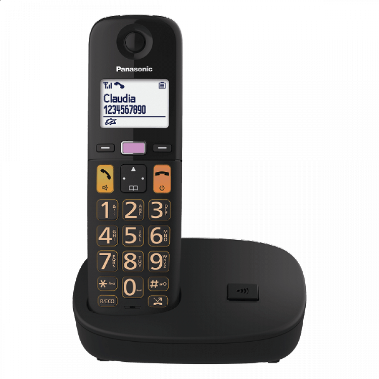 Ασύρματο Τηλέφωνο Panasonic KX-TGU110EXB Black