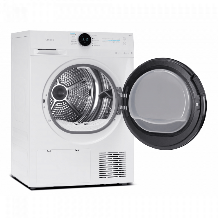 Στεγνωτήριο Ρούχων Midea MD200H100BW/W-GR 10 kg C