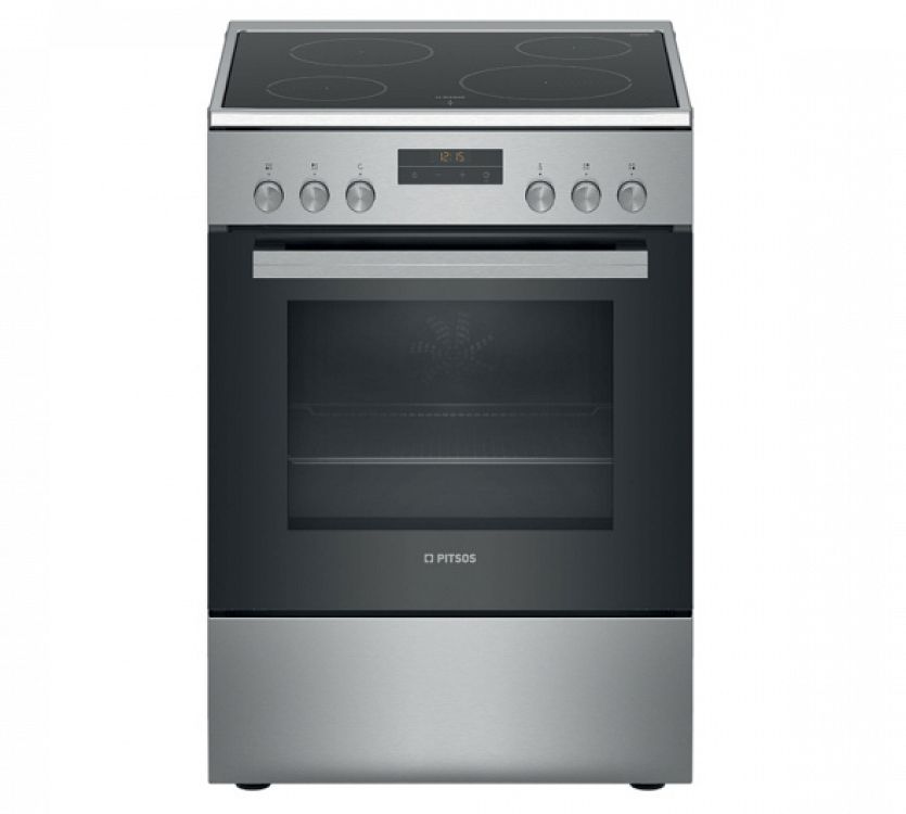 Κουζίνα Κεραμική Pitsos PHN039150 Inox Α