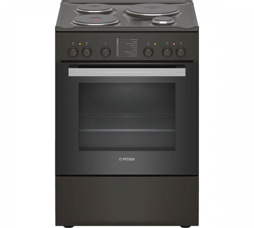 Κουζίνα Εμαγιέ Pitsos PHA009090 Καφέ A