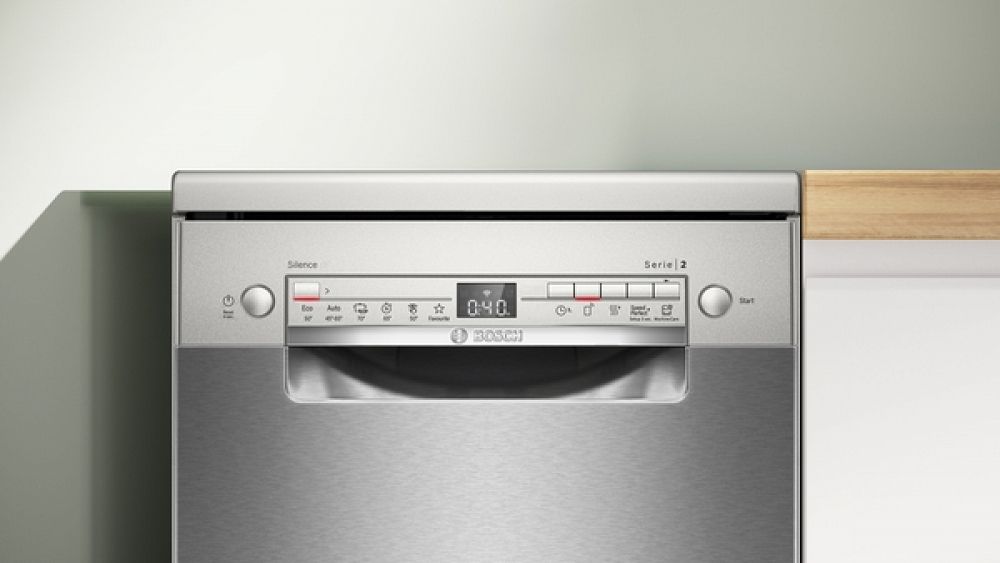 Πλυντήριο Πιάτων Bosch SPS2HKI58E Inox 45 cm Ε