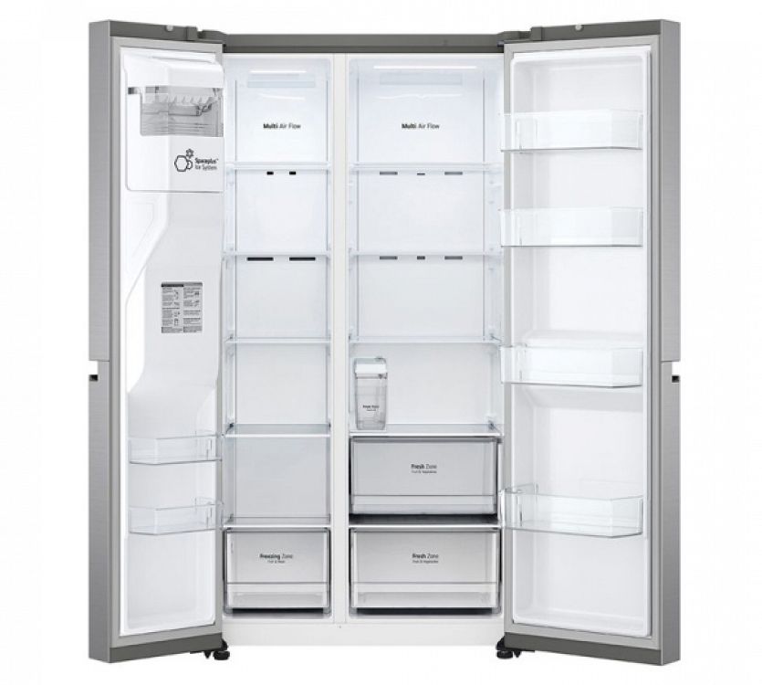 Ψυγείο Ντουλάπα LG GSLV51PZXE Platinum Silver