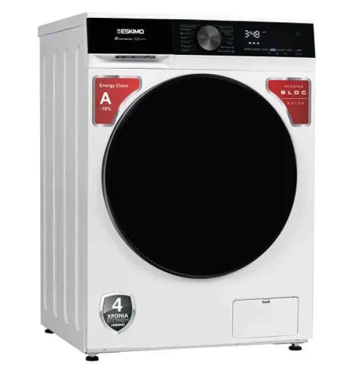 Πλυντήριο Ρούχων Eskimo ES WM10F14MST 10 kg A -10%
