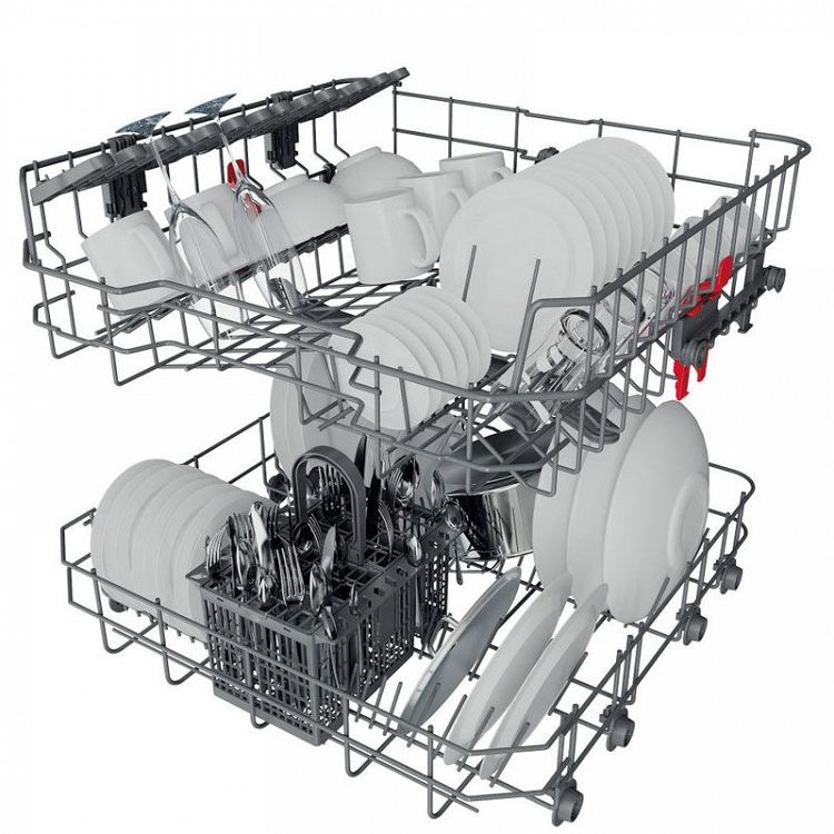Πλυντήριο Πιάτων Whirlpool WH2FFC14BN6X Inoc 60 cm C