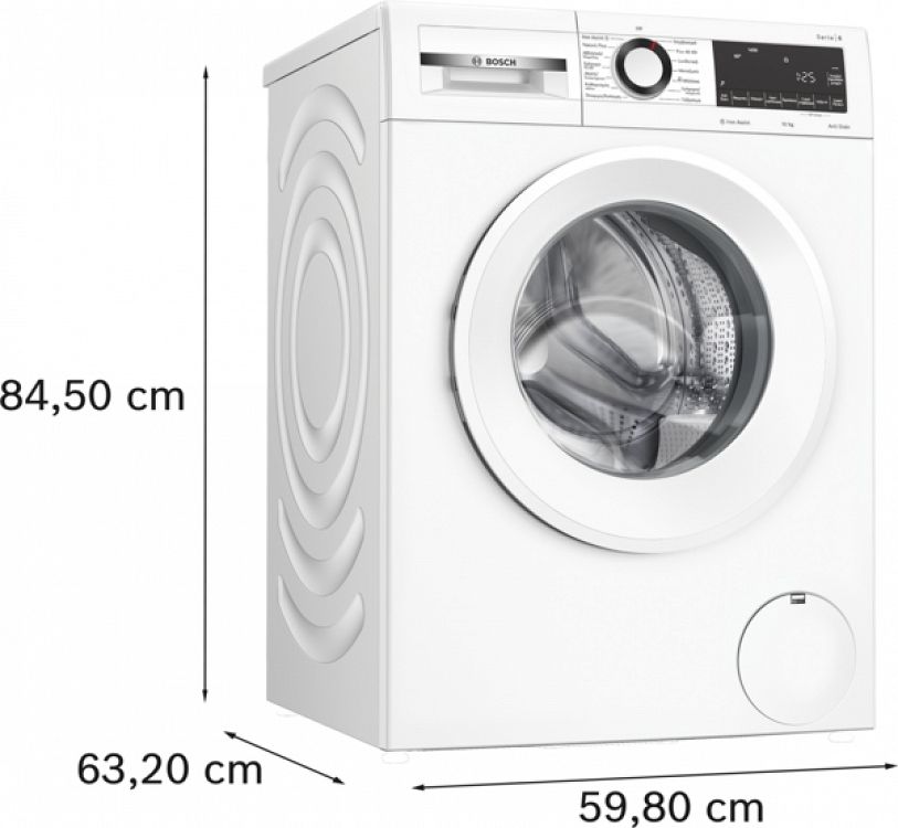 Πλυντήριο Ρούχων Bosch WGG254ZJGR 10 kg A