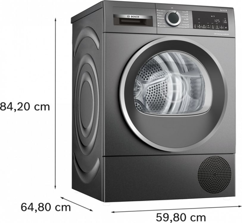 Στεγνωτήριο Ρούχων Bosch WQG245DREU 9 kg C
