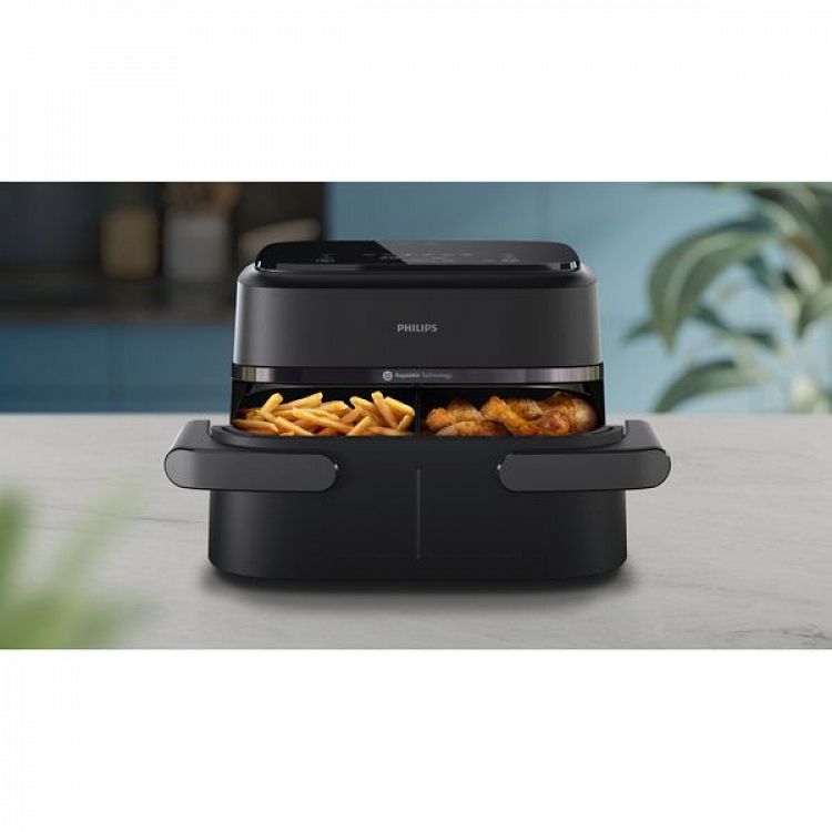 Air Fryer με Διπλό Κάδο Philips NA154/00 7.1lt