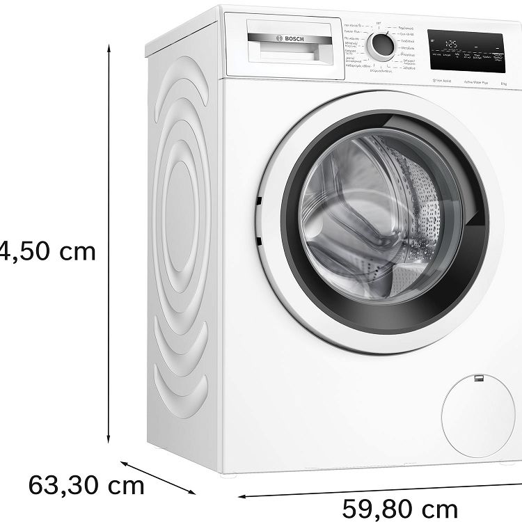 Πλυντήριο Ρούχων Bosch WAN28283GR 8 kg A