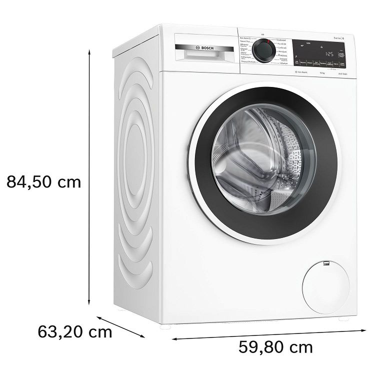 Πλυντήριο Ρούχων Bosch WGG254ZHGR 10 kg Α