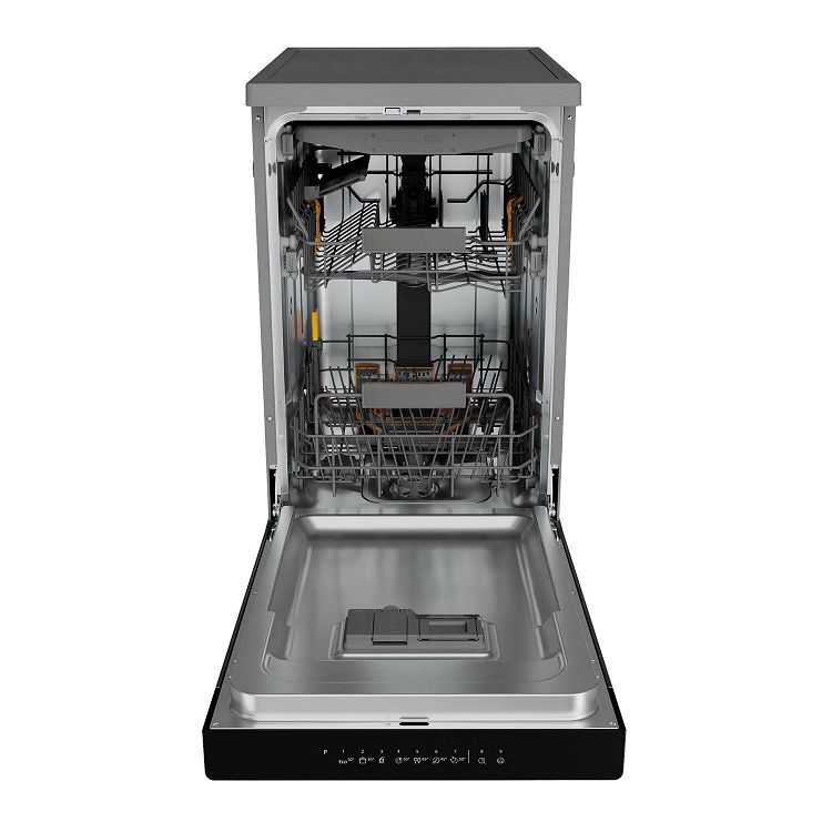 Πλυντήριο Πιάτων Whirlpool WH6FC11BS7A0X Inox 45 cm C