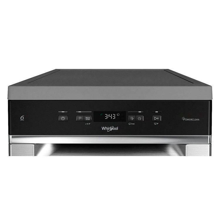 Πλυντήριο Πιάτων Whirlpool WH6FC11BS7A0X Inox 45 cm C