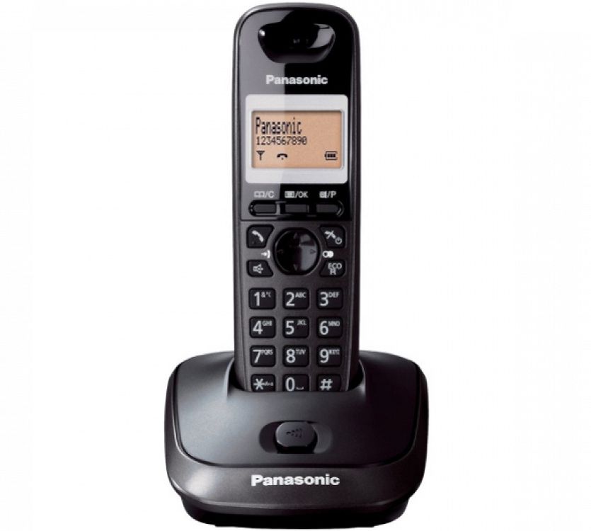 Ασύρματο Τηλέφωνο Panasonic KX-TG 2511GRT Black