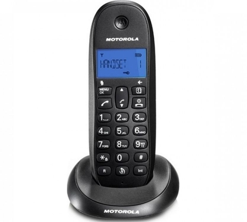 Ασύρματο Τηλέφωνο Motorola C1001LB Black