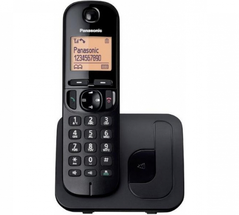 Ασύρματο Τηλέφωνο Panasonic KX-TGC210GRB Black