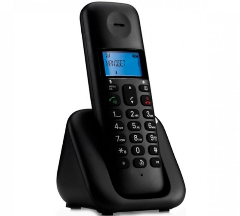 Ασύρματο Τηλέφωνο Motorola T301 Black