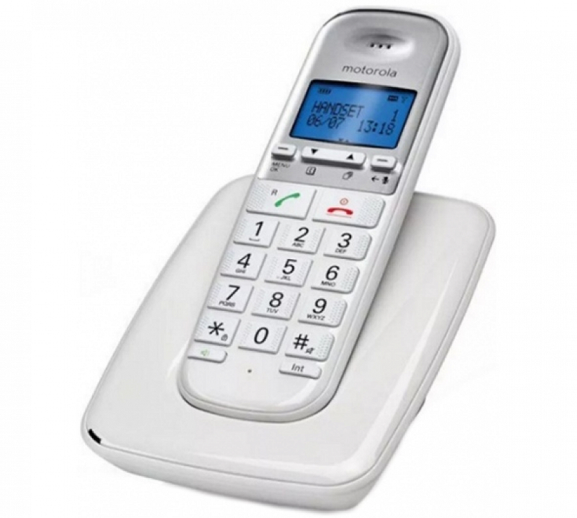 Ασύρματο Τηλέφωνο Motorola S3001 White