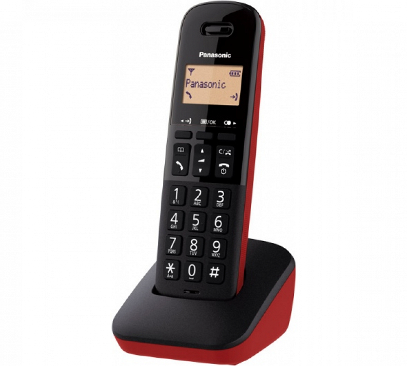 Ασύρματο Τηλέφωνο Panasonic KX-TGB610GRR Red