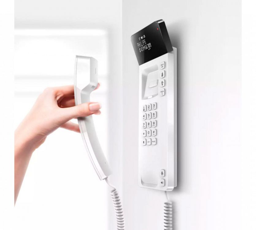 Ενσύρματο Τηλέφωνο Philips M110W/GRS Λευκό