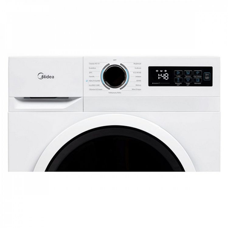 Πλυντήριο Ρούχων Midea MF110W80BA10/W-GR 8 kg A -10%