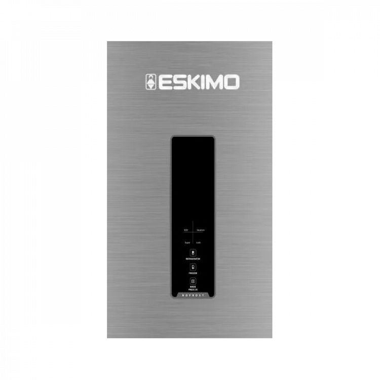 Ψυγειοκαταψύκτης Eskimo ES RBF347D195IN Inox D