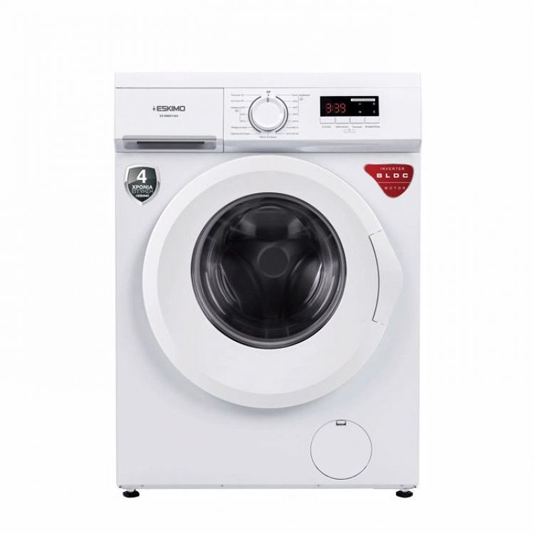 Πλυντήριο Ρούχων Eskimo WM8F1403 8 kg A