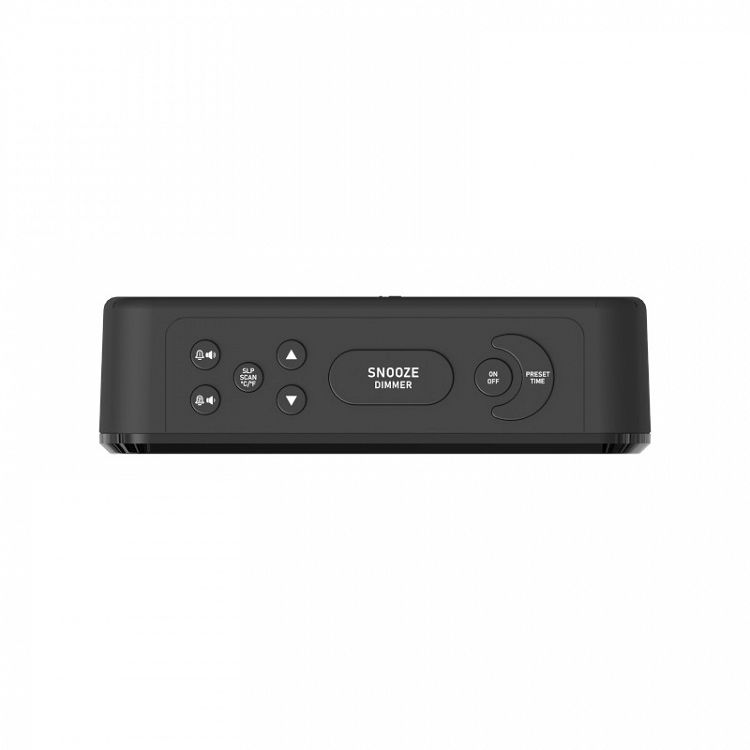 Ρολόι-Ξυπνητήρι Akai ACR-1080 Μαύρο