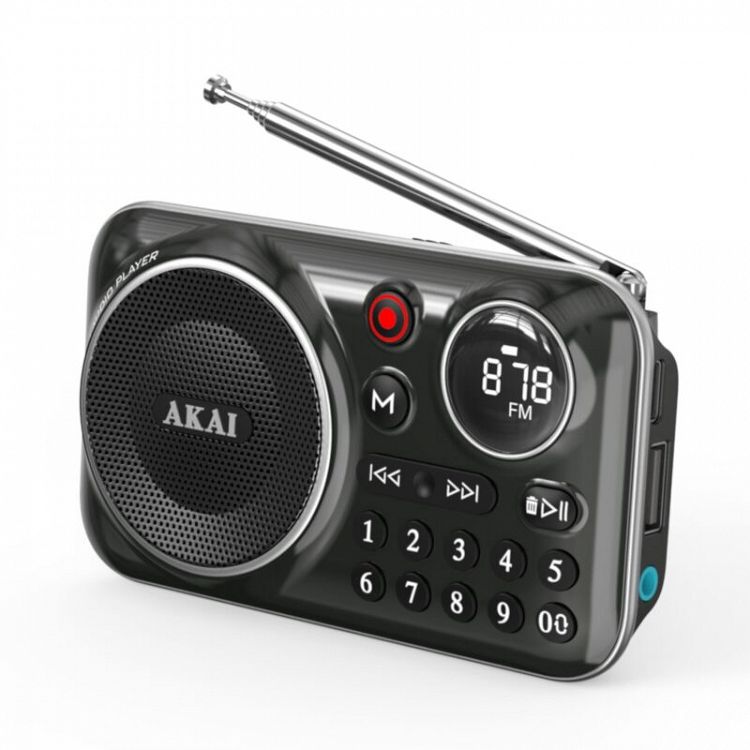 Ραδιόφωνο Akai APR-500BK Bluetooth Μαύρο