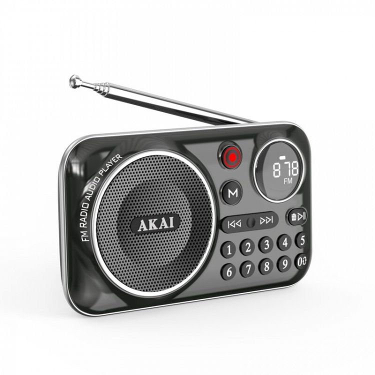 Ραδιόφωνο Akai APR-500BK Bluetooth Μαύρο