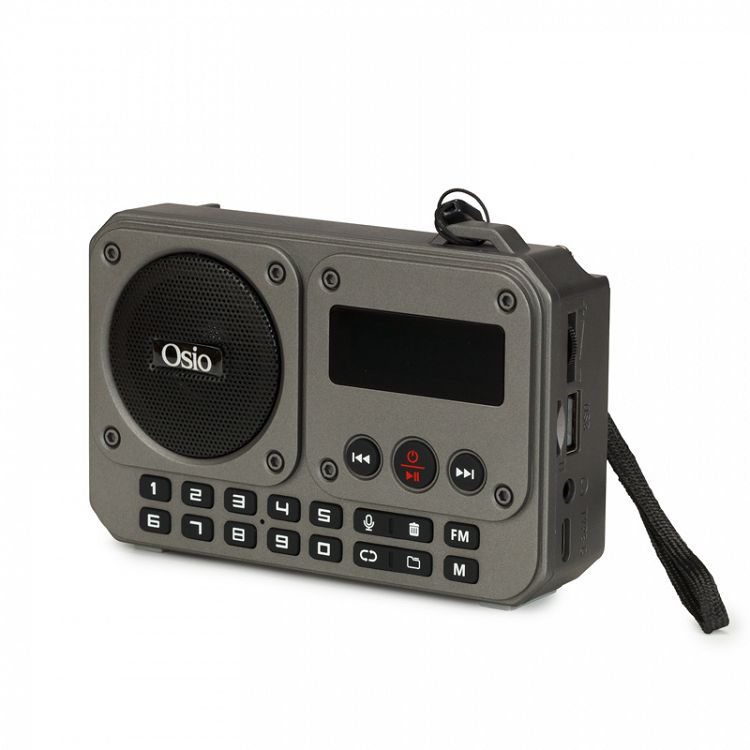 Φορητό ψηφιακό ραδιόφωνο Οsio Φορητό ψηφιακό ραδιόφωνο Οsio OPR-3020 Γκρι  Γκρι