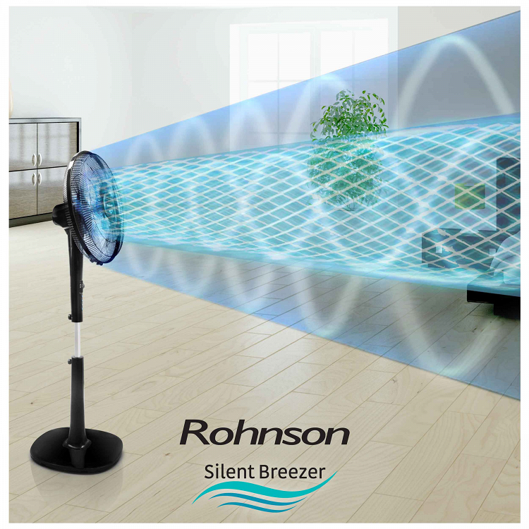Ανεμιστήρας Rohnson ορθοστάτης R-8600 40cm
