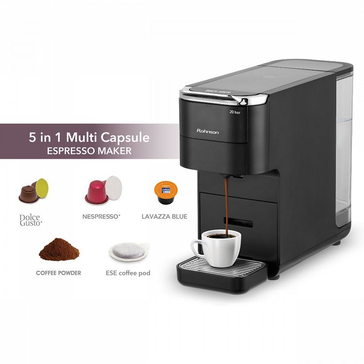 Καφετιέρα Espresso Multi Capsule R-98055 ROHNSON
