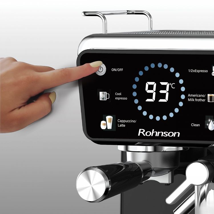 Καφετιέρα HOT&COLD Espresso & Cappuccino R-98082 ROHNSON