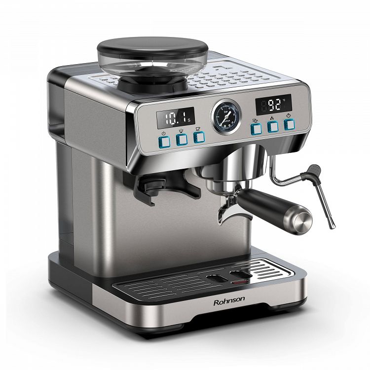 Καφετιέρα Espresso με Μύλο Άλεσης Rohnson R-98150