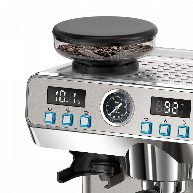 Καφετιέρα Espresso με Μύλο Άλεσης Rohnson R-98150