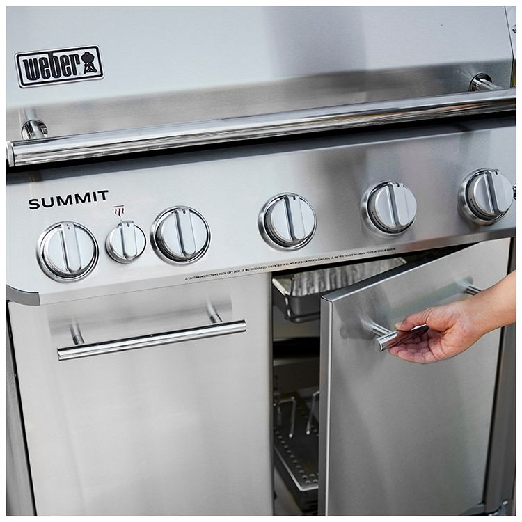 Ψησταριά Υγραερίου Weber®  Summit® S - Stainless Steel - 4550633